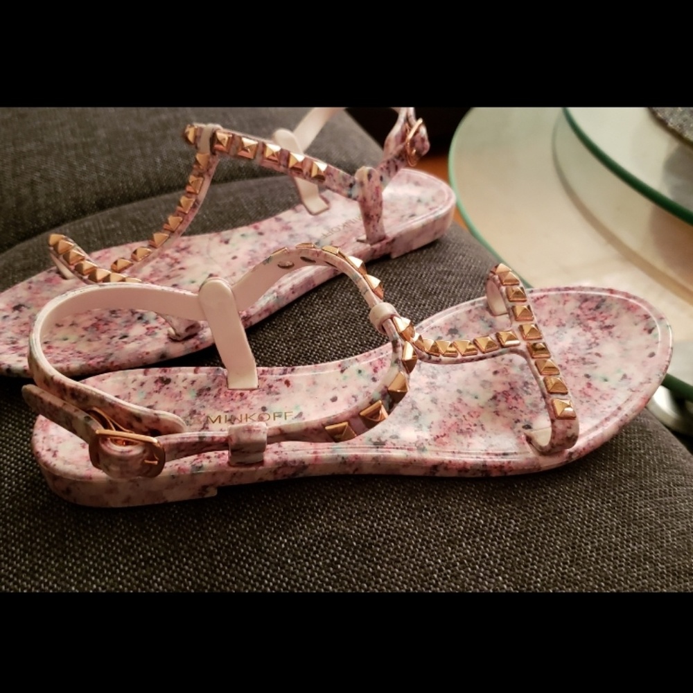 Rebecca Minkoff jelly sandals